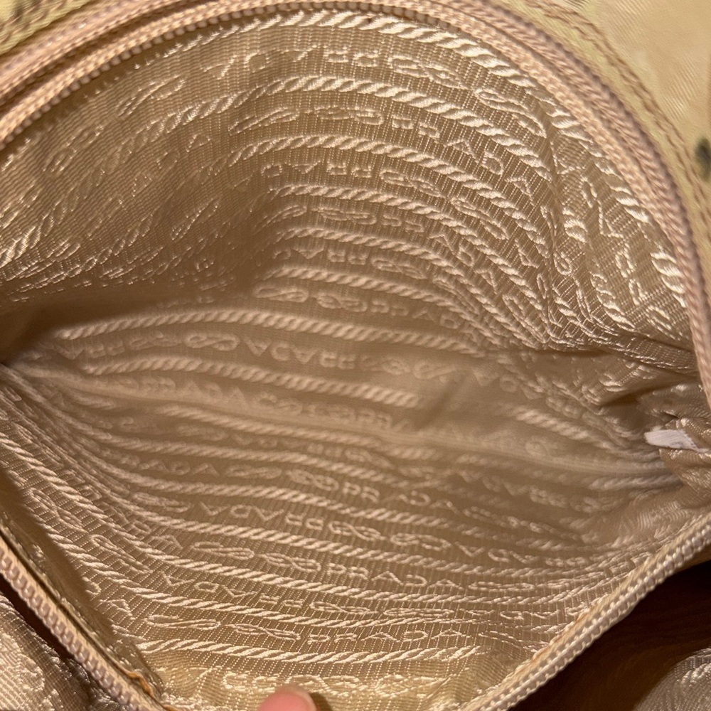 Authentic Prada Tan Nylon Tote Bag - Picture 3 of 12